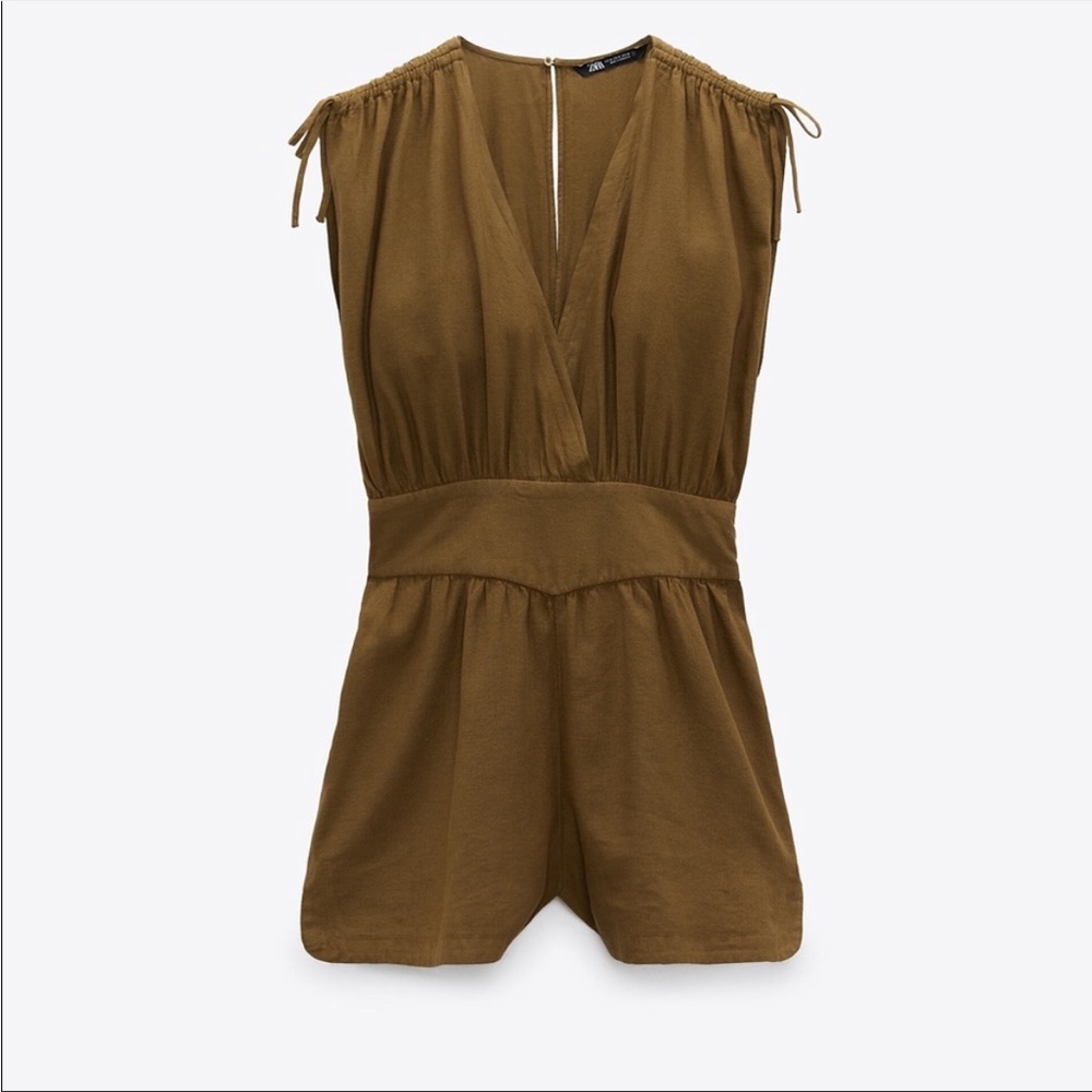 Zara Shorts Jumpsuit